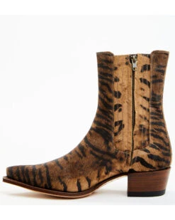 Sendra Women's Tiger Print Western Booties - Snip Toe -Ariat || Corral || Dan Post Store 2000382417 200 P3