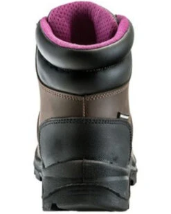 Avenger Women's Builder Mid 6" Lace-Up Waterproof Hiking Work Boot - Steel Toe -Ariat || Corral || Dan Post Store 2000383109 200 P5