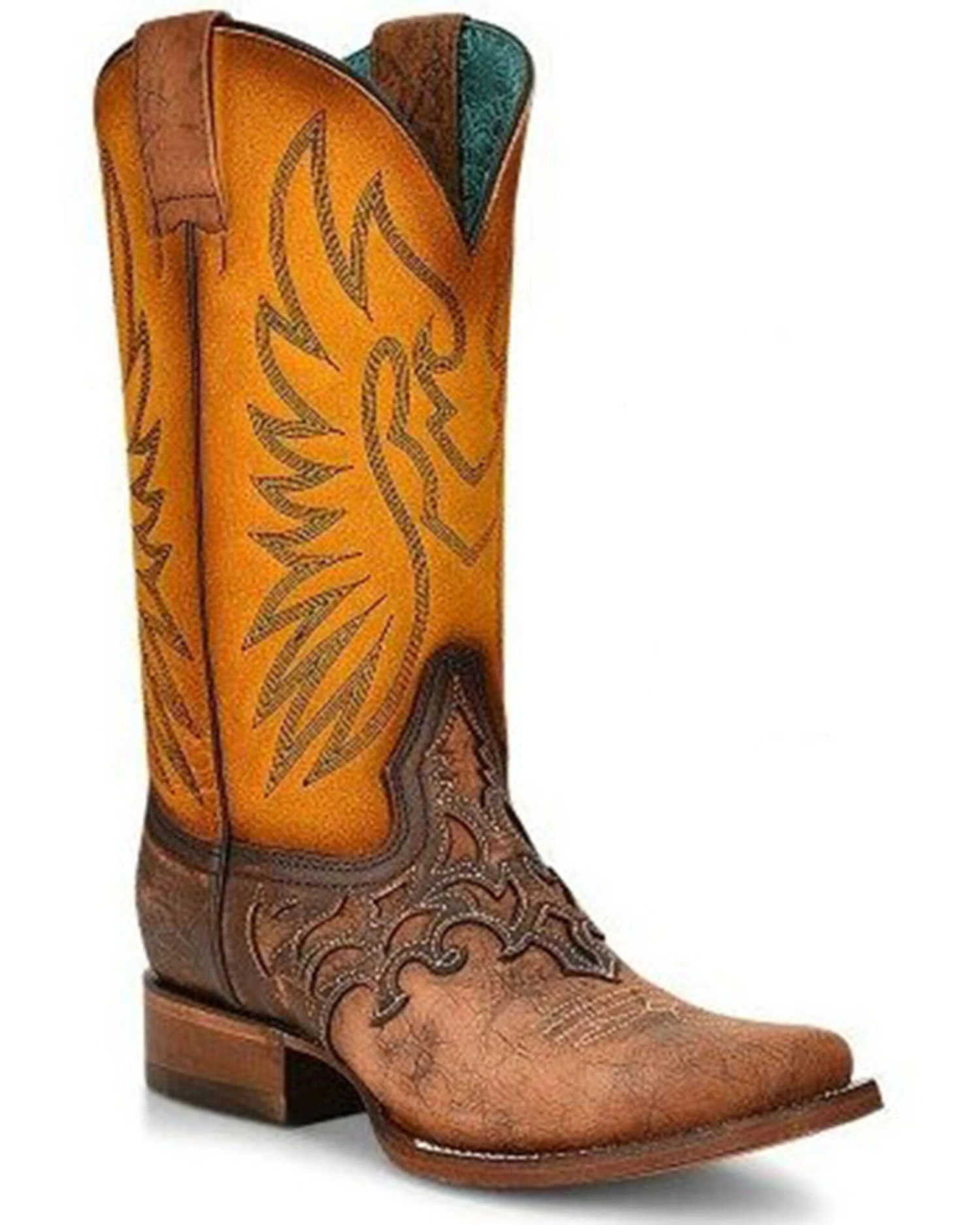 Corral Women's Inlay Western Boots - Square Toe 1 Corral Women's Inlay Western Boots - Square Toe