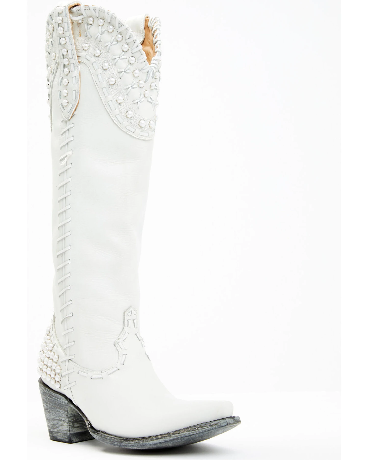 Boot Barn X Double D Women's Exclusive Bridal Pearl Western Bridal Boots - Snip Toe 1 Boot Barn X Double D Women's Exclusive Bridal Pearl Western Bridal Boots - Snip Toe