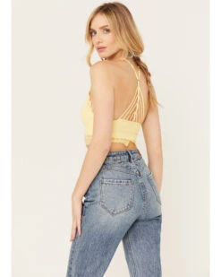 Fornia Women's Halter Lace Trim Bralette 6 Fornia Women's Halter Lace Trim Bralette -Ariat || Corral || Dan Post Store 2000384209 700 P3