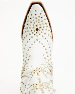 Boot Barn X Lane Women's Exclusive Sparks Fly Satin Pearl Western Bridal Boots - Snip Toe -Ariat || Corral || Dan Post Store 2000385225 100 P6