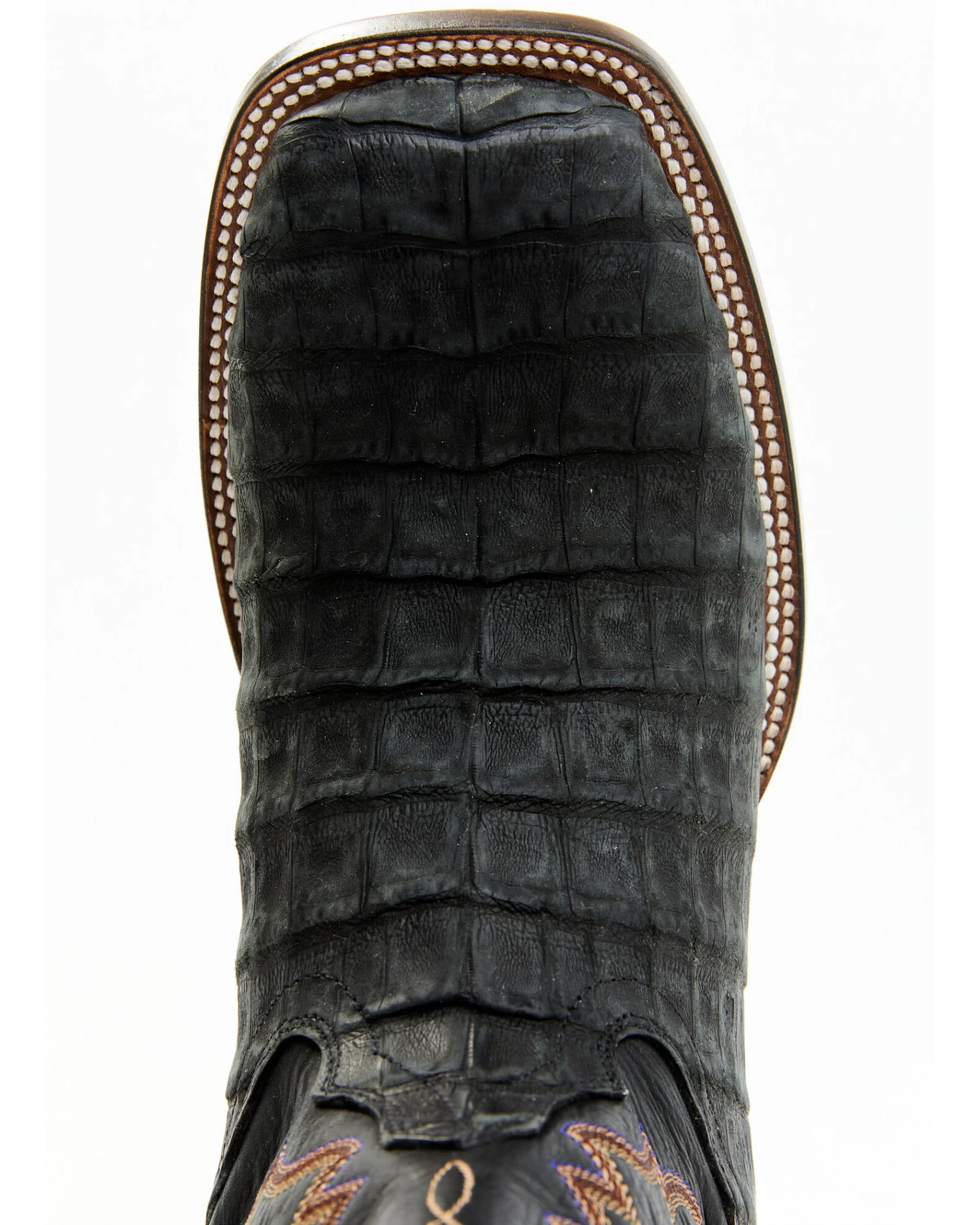 Cody James Men's Exotic Caiman Belly Western Boots - Broad Square Toe 6 Cody James Men's Exotic Caiman Belly Western Boots - Broad Square Toe - Image 6