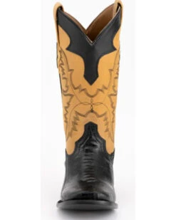 Ferrini Men's Nash Exotic Ostrich Leg Western Boots - Square Toe -Ariat || Corral || Dan Post Store 2000394322 001 P4