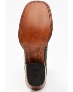 Hondo Boots Men's Bullhide Western Boots - Broad Square Toe -Ariat || Corral || Dan Post Store 2000394558 200 P7