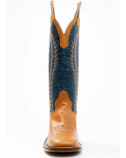 Hondo Boots Men's Crazy Horse Western Boots - Broad Square Toe -Ariat || Corral || Dan Post Store 2000394560 280 P4